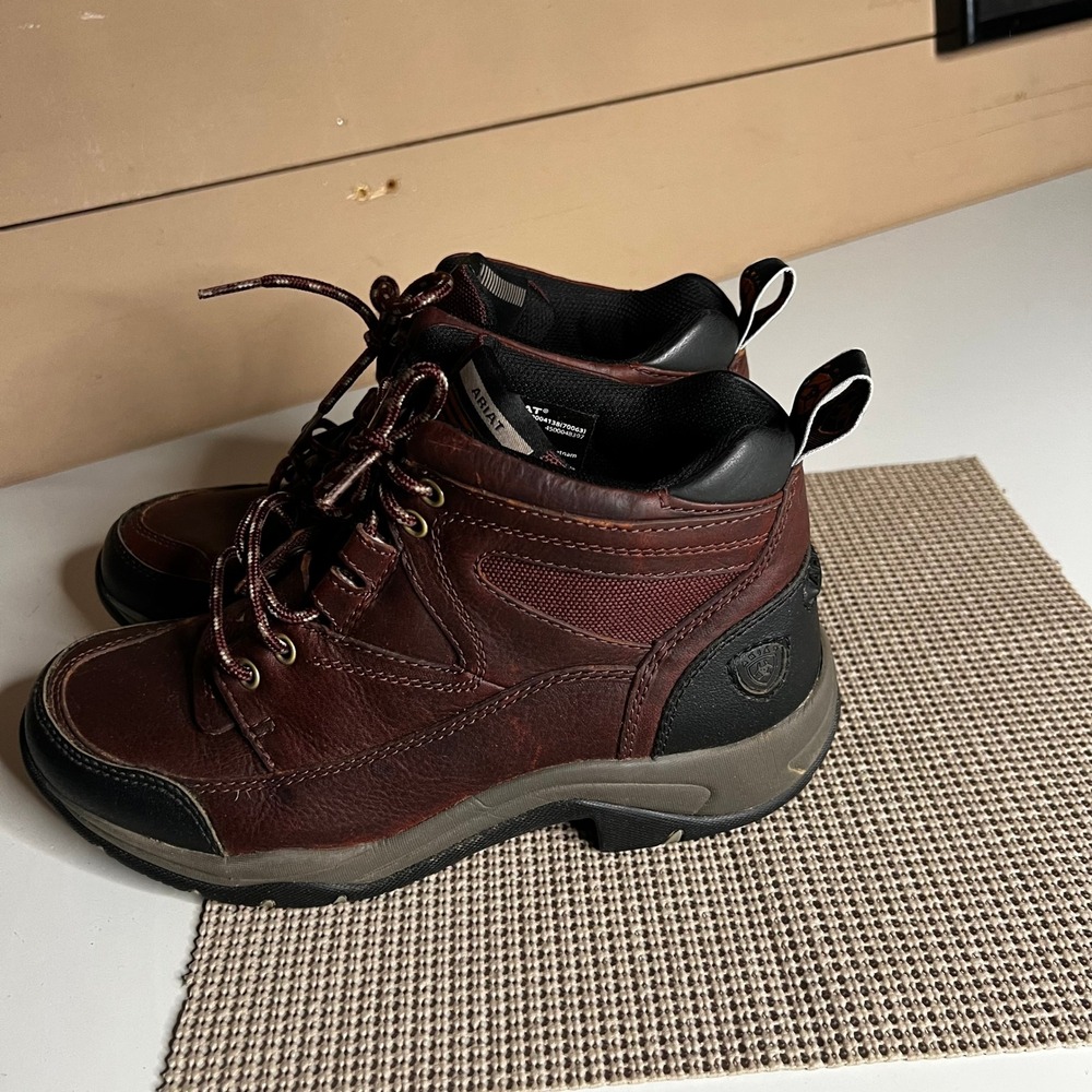 Ariat Telluride II H2O Womens Hiking Boots Brown Leather Waterproof 8B 10004138 - Picture 4 of 7